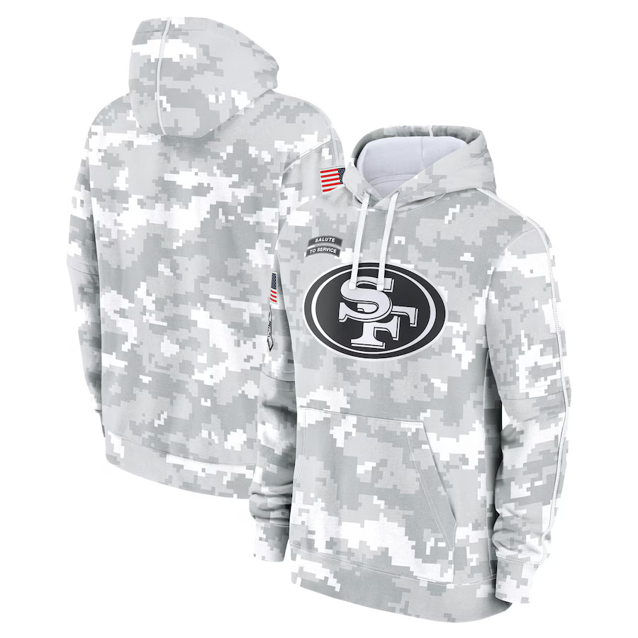 SAN FRANCISCO 49ERS HEAVYWEIGHT HOODIE VETERAN01