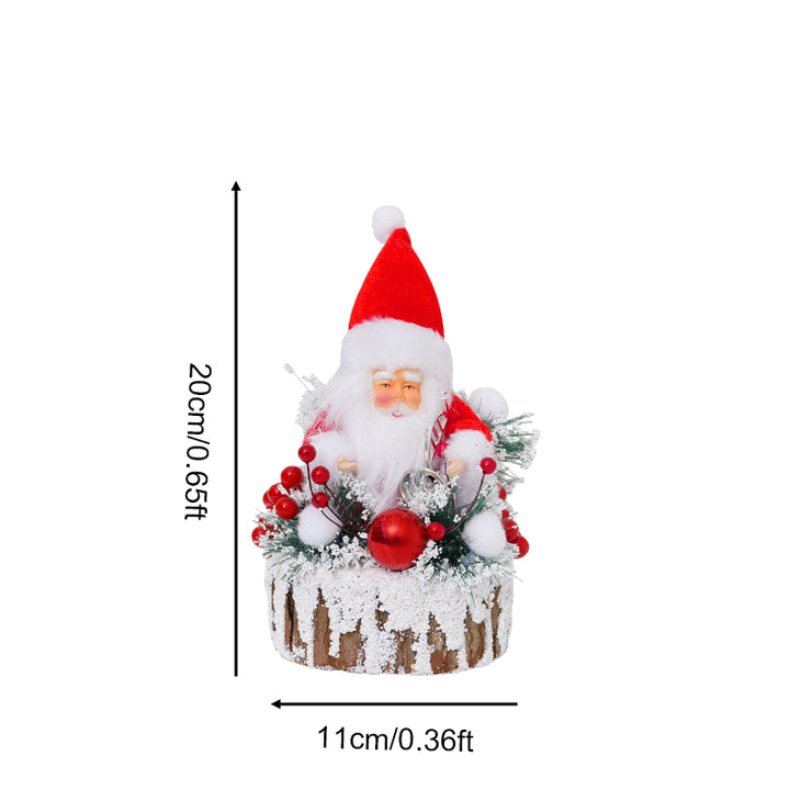 🎄New Christmas Decorations❄️Snowman Santa Claus Doll Ornament
