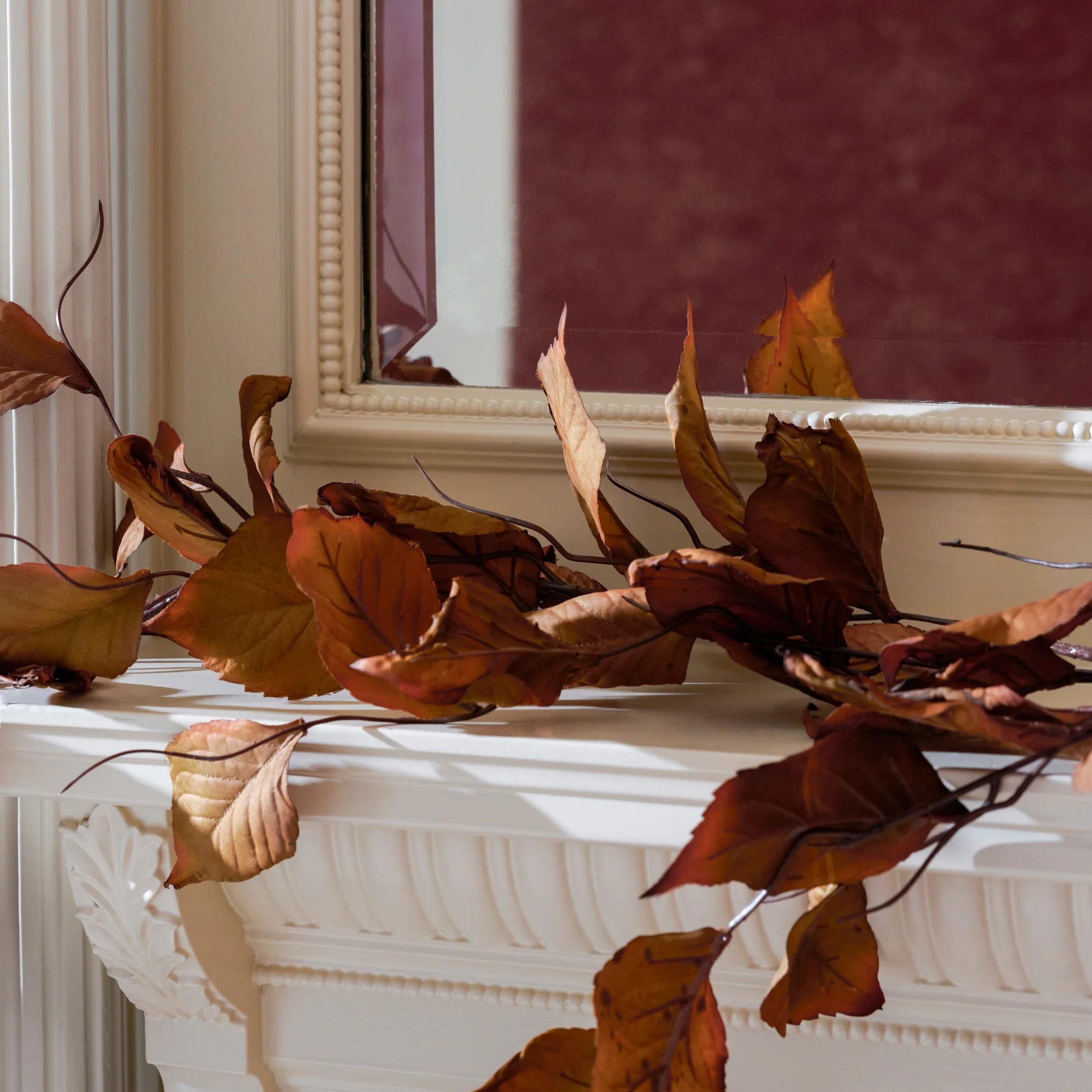 🏆Flash Sale⚡Magnolia Leaf Garland - UV resistant, Waterproof, Windproof