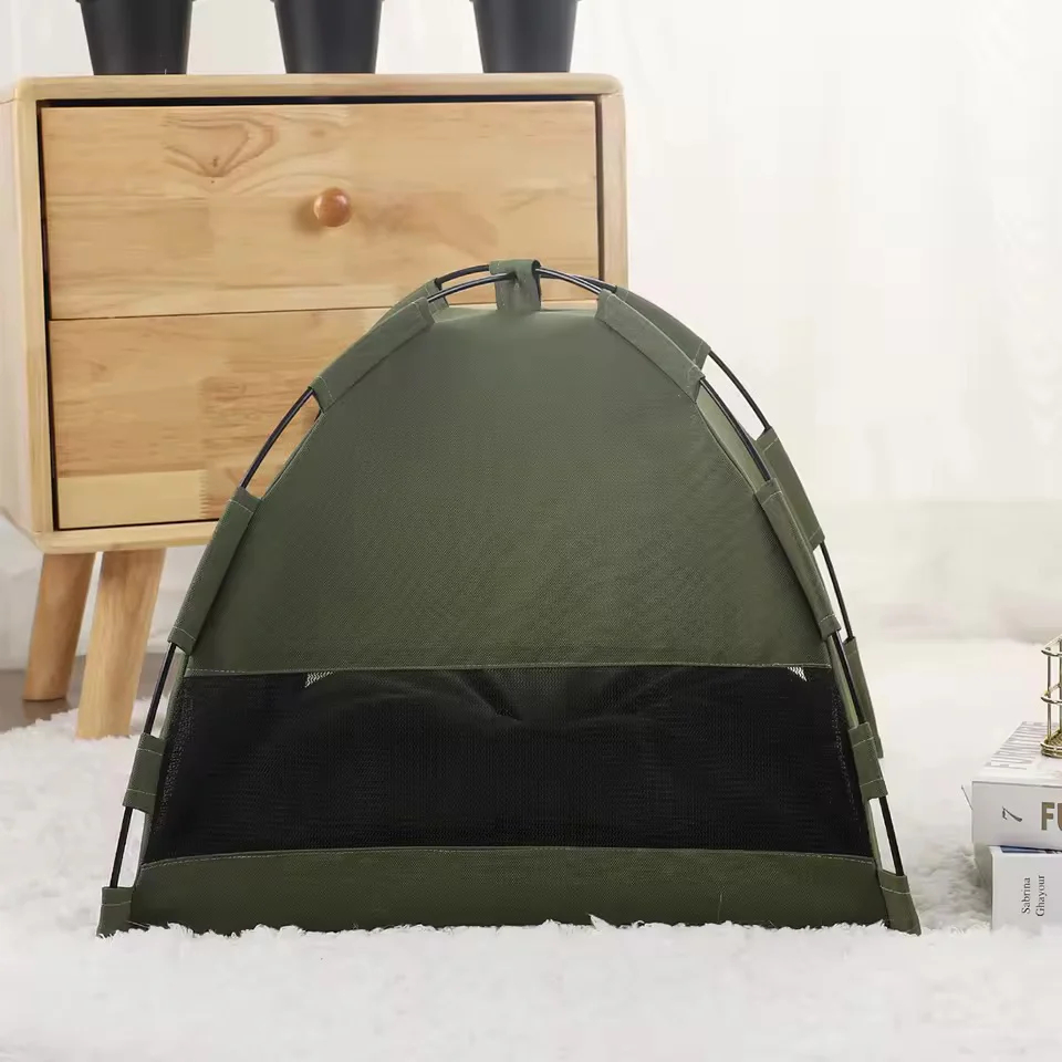 Cozy Cat & Dog Tent 🐾 | Portable Pet Hideaway for Cats & Small Dogs