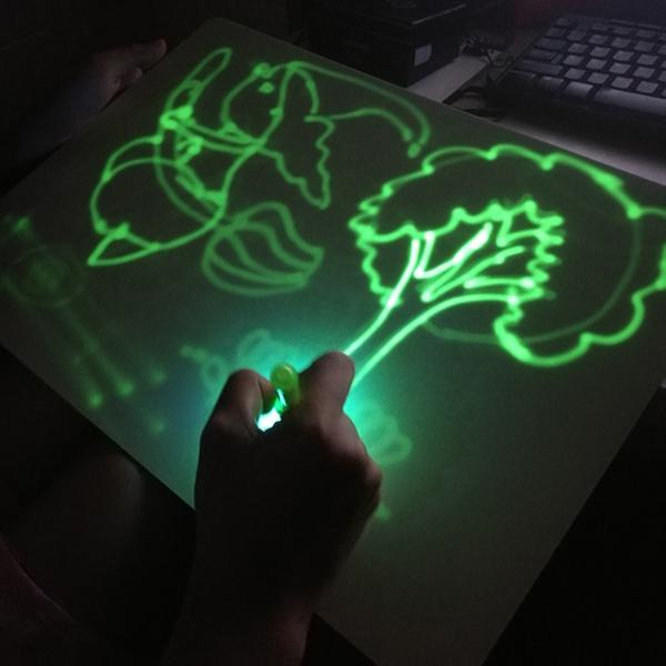 (🔥Big Pre-Christmas Sale-SAVE 48% OFF) Magic Doodle Board with Light -BUY 2 SETS GET 1 SET FREE NOW!