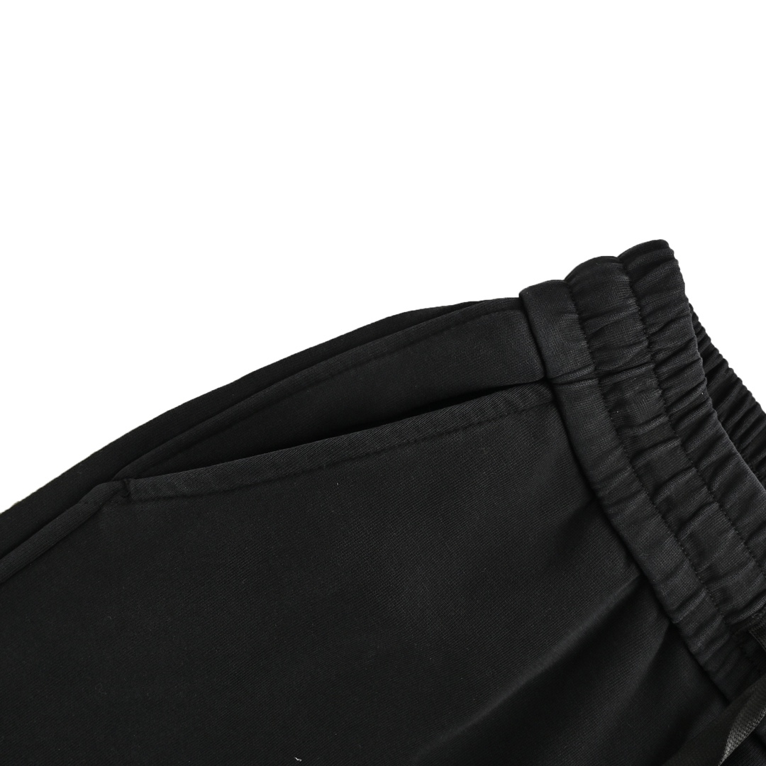 Balenciaga 24Fw printed small logo web washed trousers