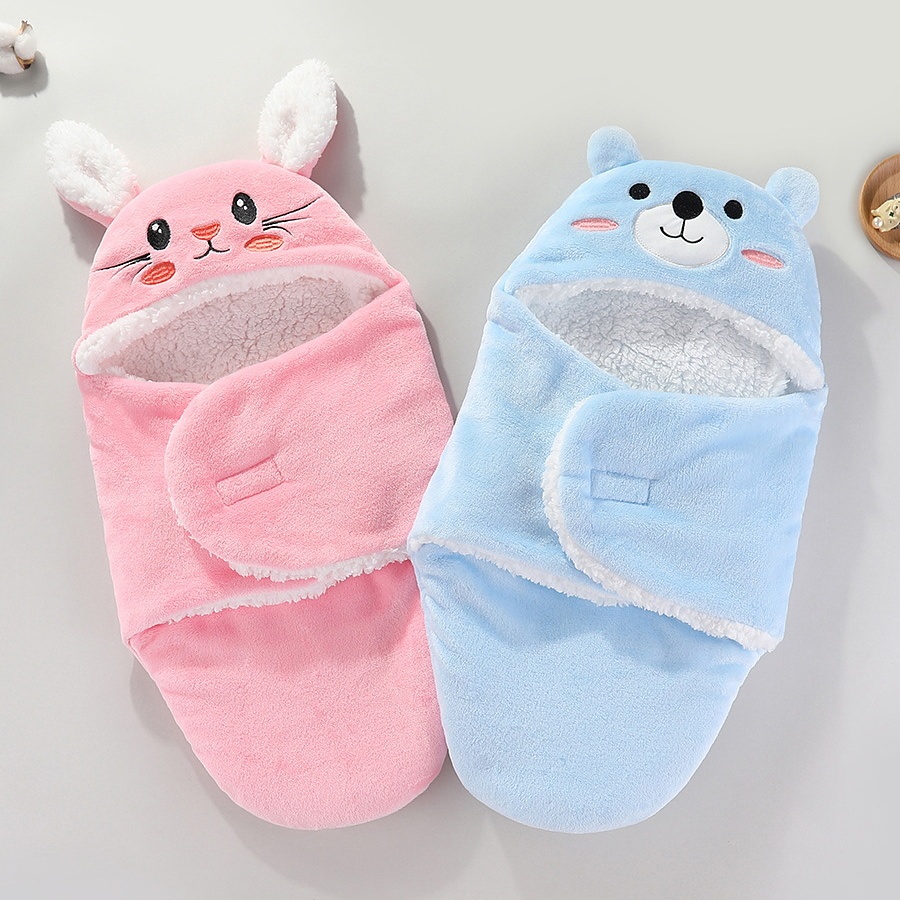 Soft Baby Animal Swaddle Wrap