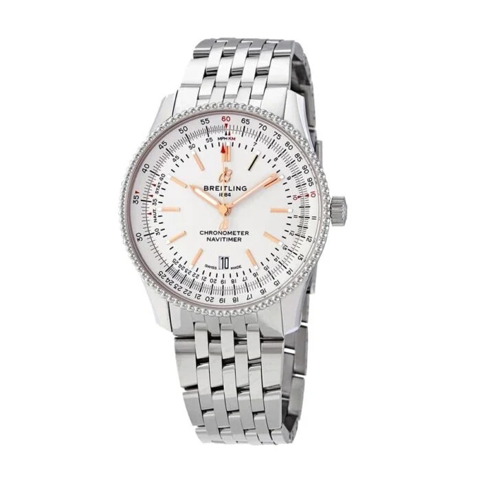 Breitling Navitimer Automatic GMT A17326211G1A1 “Blue Dial” Detailed Clone