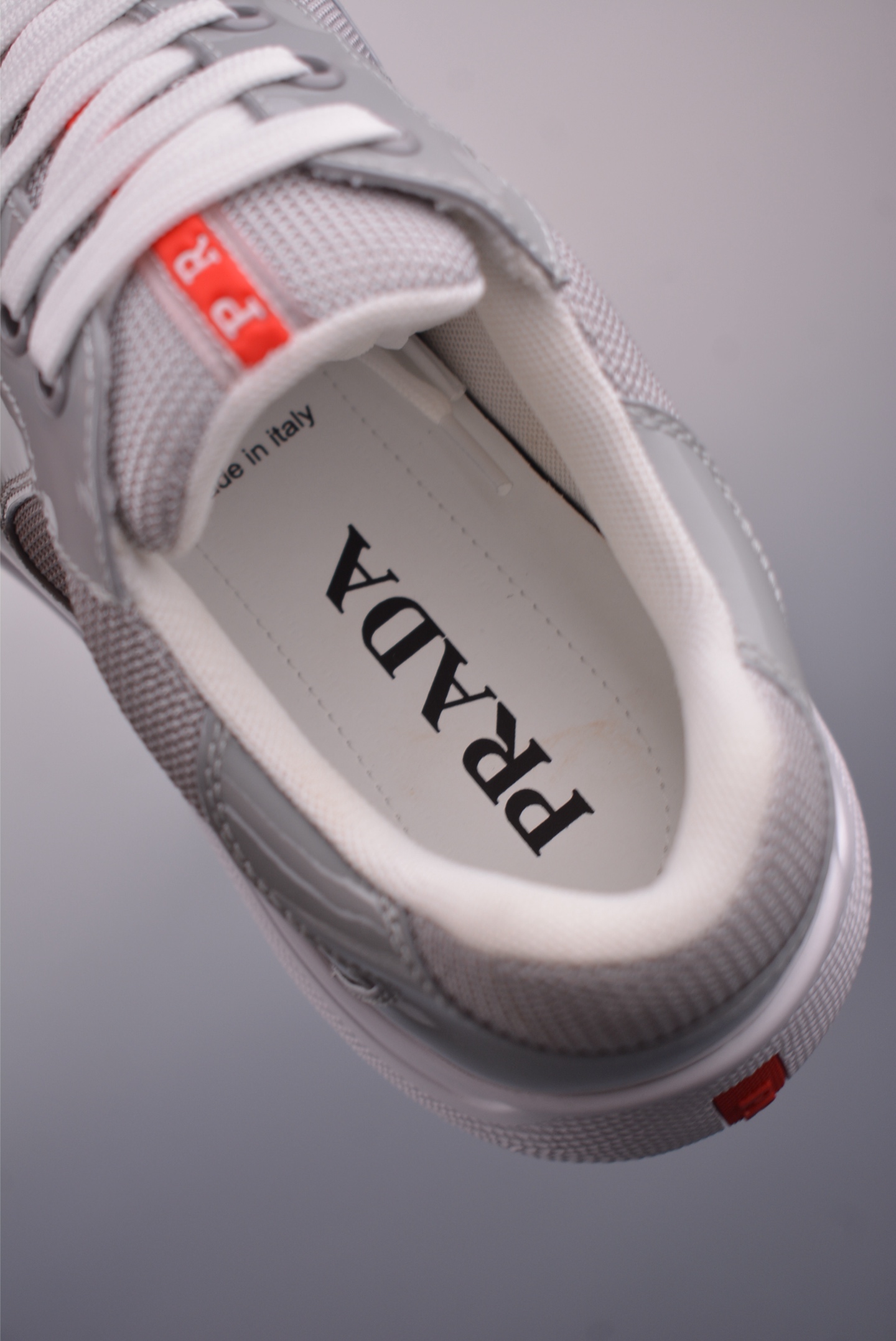 Prada America’s Cup Patent Leather Off-White 4E3400_ASZ_F0F5C