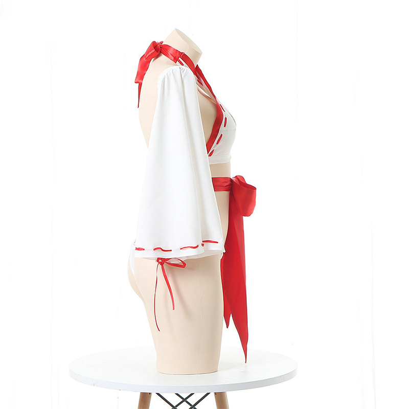 Sexy Bow Knot Hollow Out Hanfu Lingerie Set