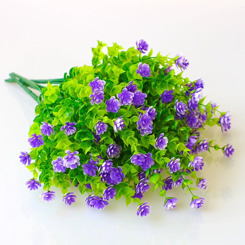 🌺🌺Artificial Milan grass fake flower plant decoration (spring and summer decoration-UV protection)