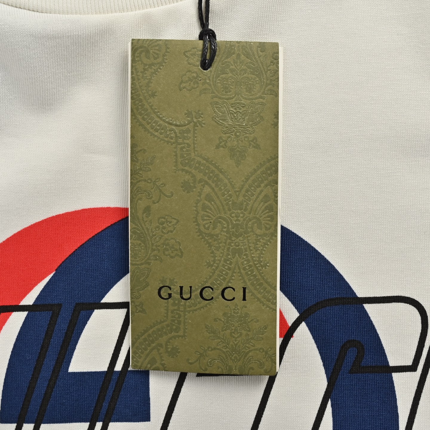 Gucci Double G hollow letter print short sleeve