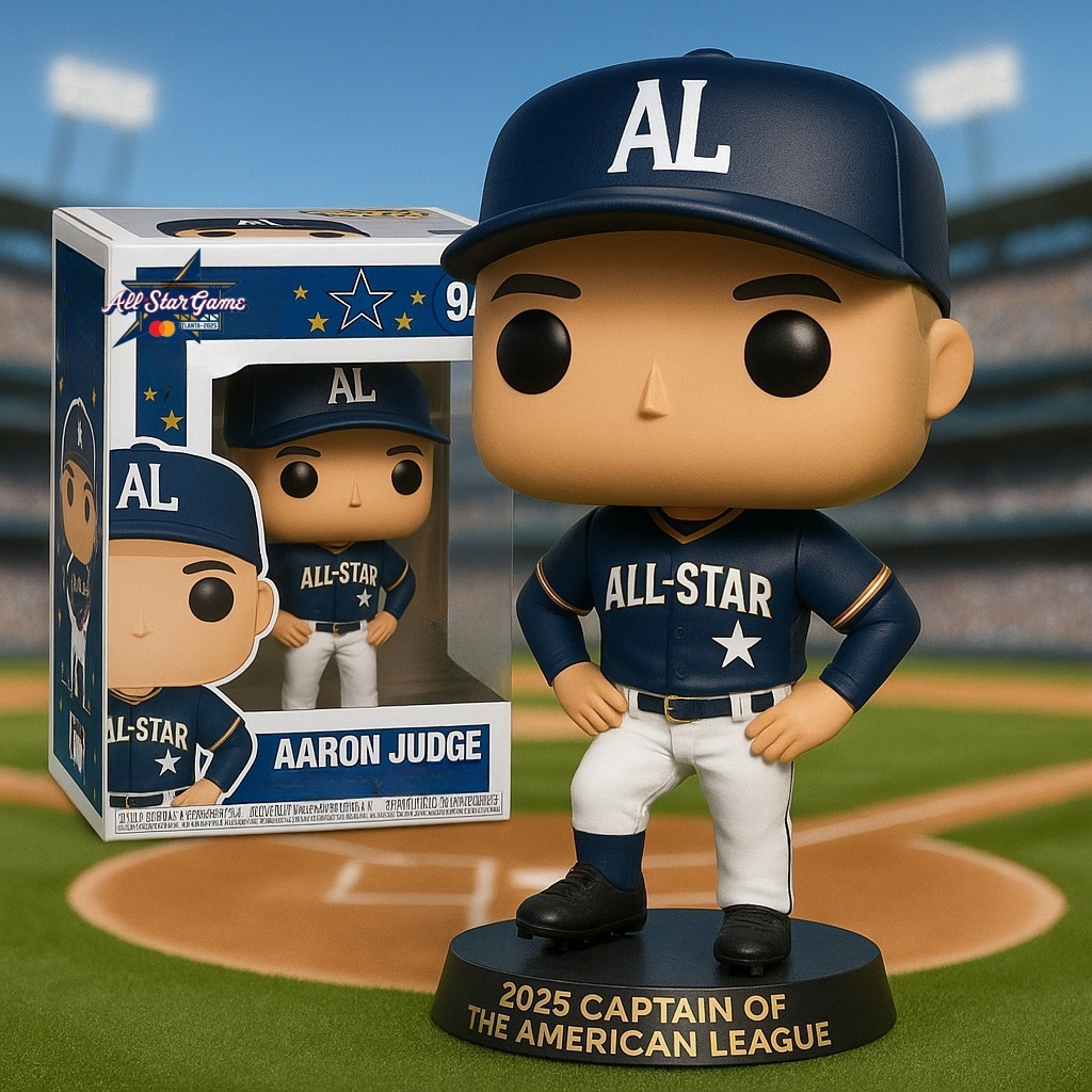 POP！2025 All-Star AL Captain  Aaron Judge Doll
