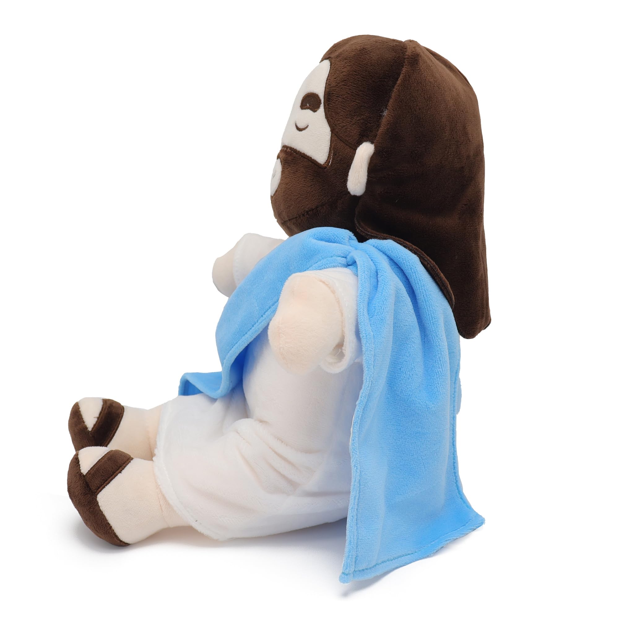 💖Heart of Jesus Toy Savior Doll  - 🤗Soothing Jesus Plush Toys with Light🕊️