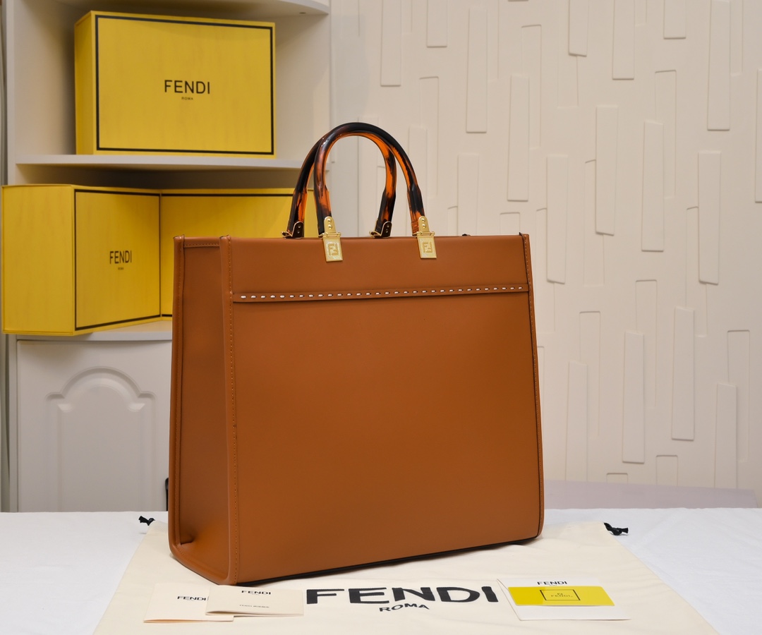 FENDI TOTE snake print tote bag 3363