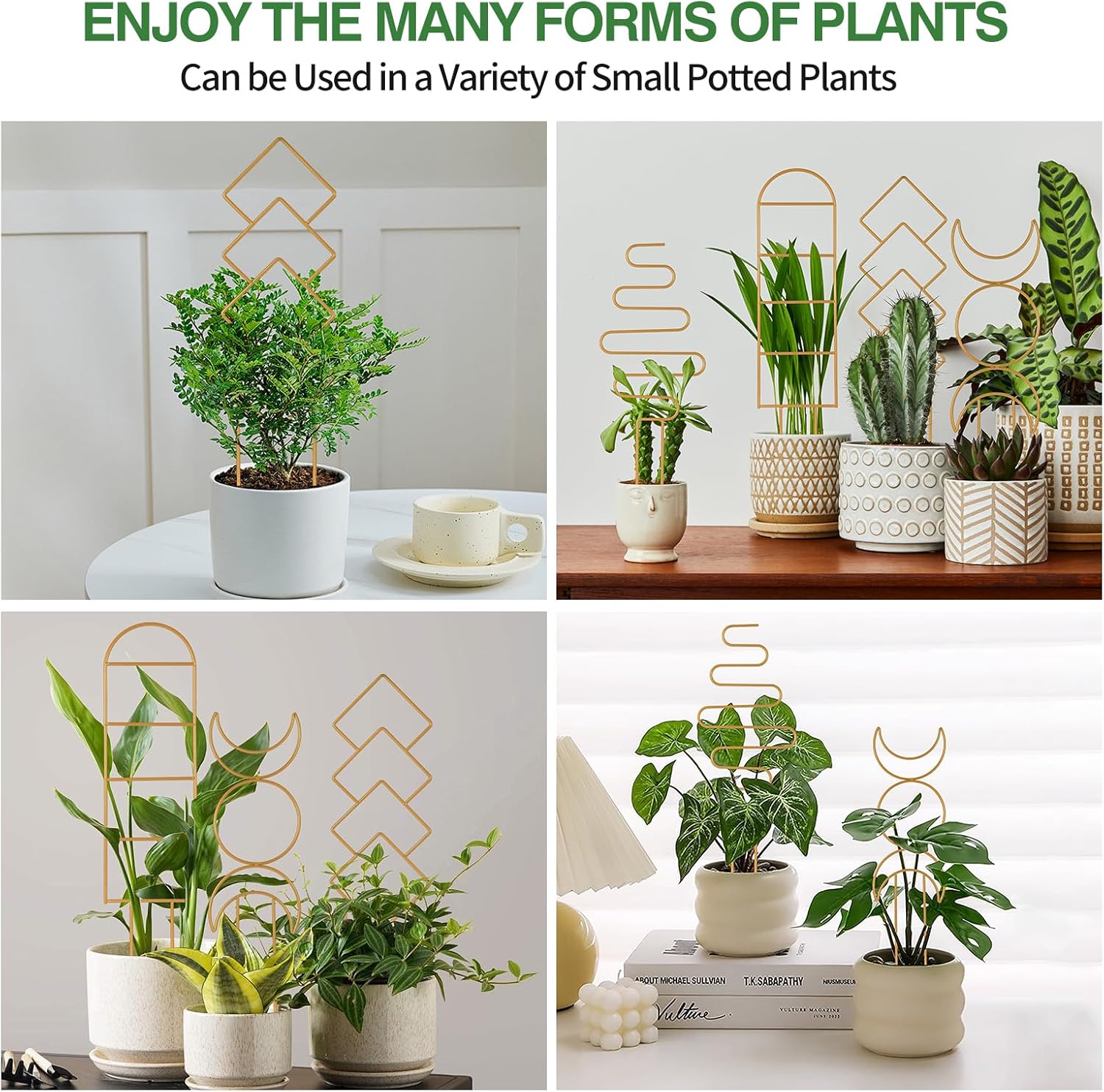 🔥Last Day 50% OFF🔥Trellis for Climbing Plants - 4 Pack/16inch