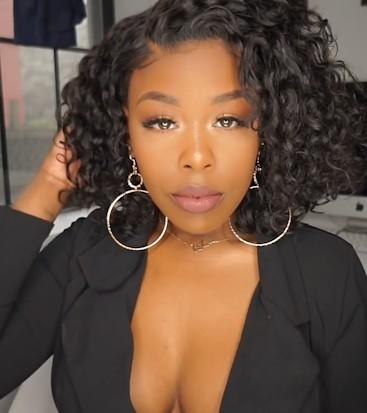 LunaWigs S18 Gorgeous Curly Hair for Black Women
