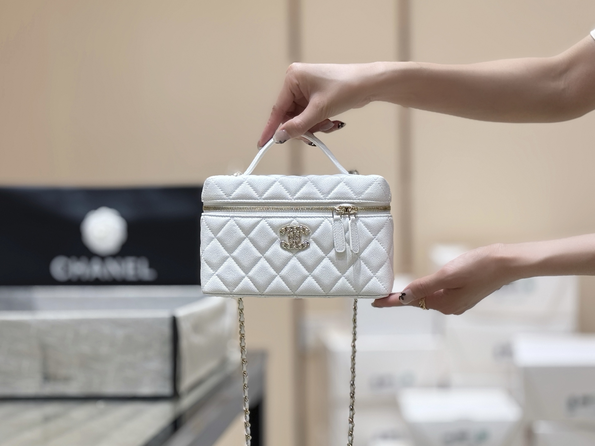 Chanel 25S Spring/Summer Series coco crush handle long box AP4590 00108