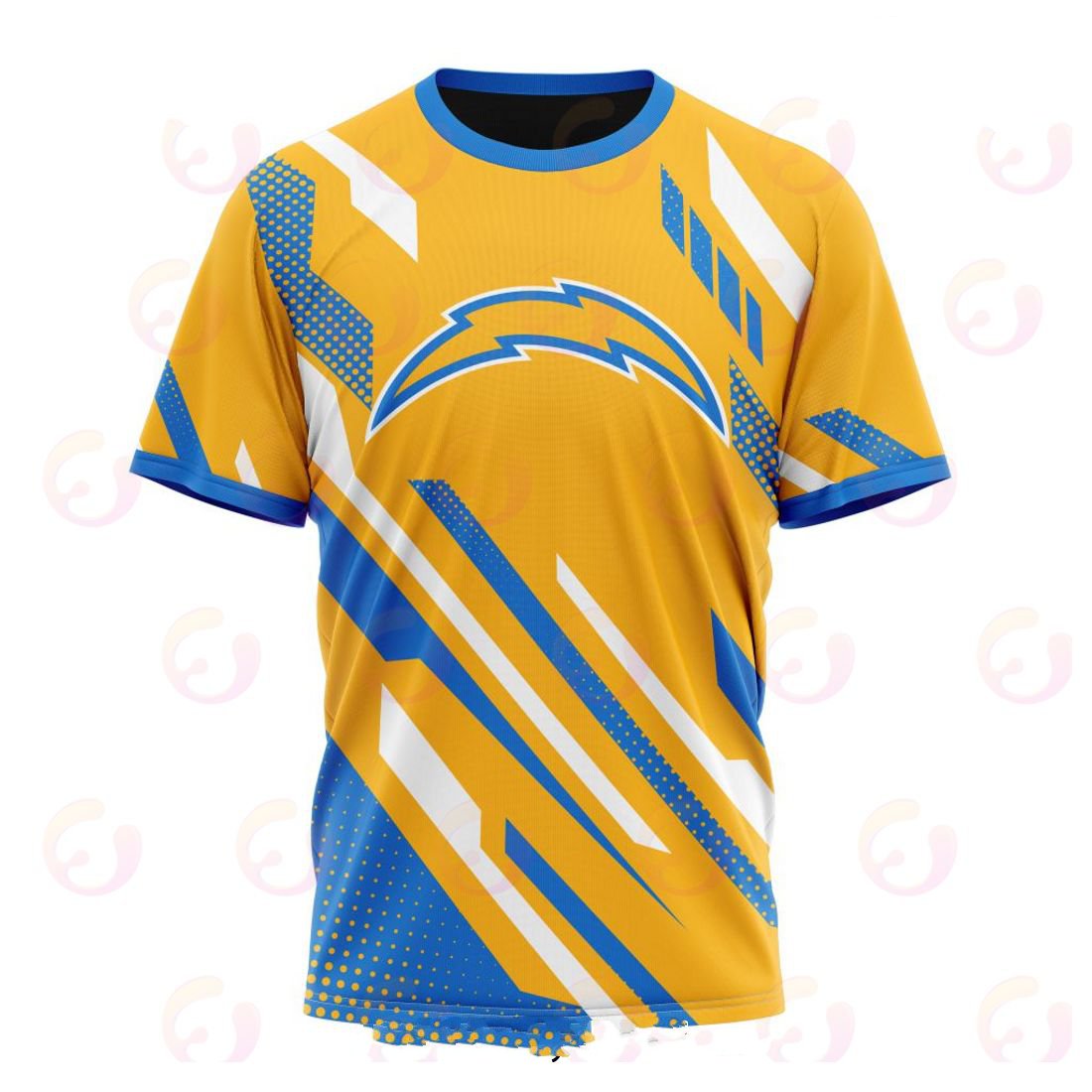 LOS ANGELES CHARGERS 3D HOODIE SPECIAL MOTOCROSS CONCEPT