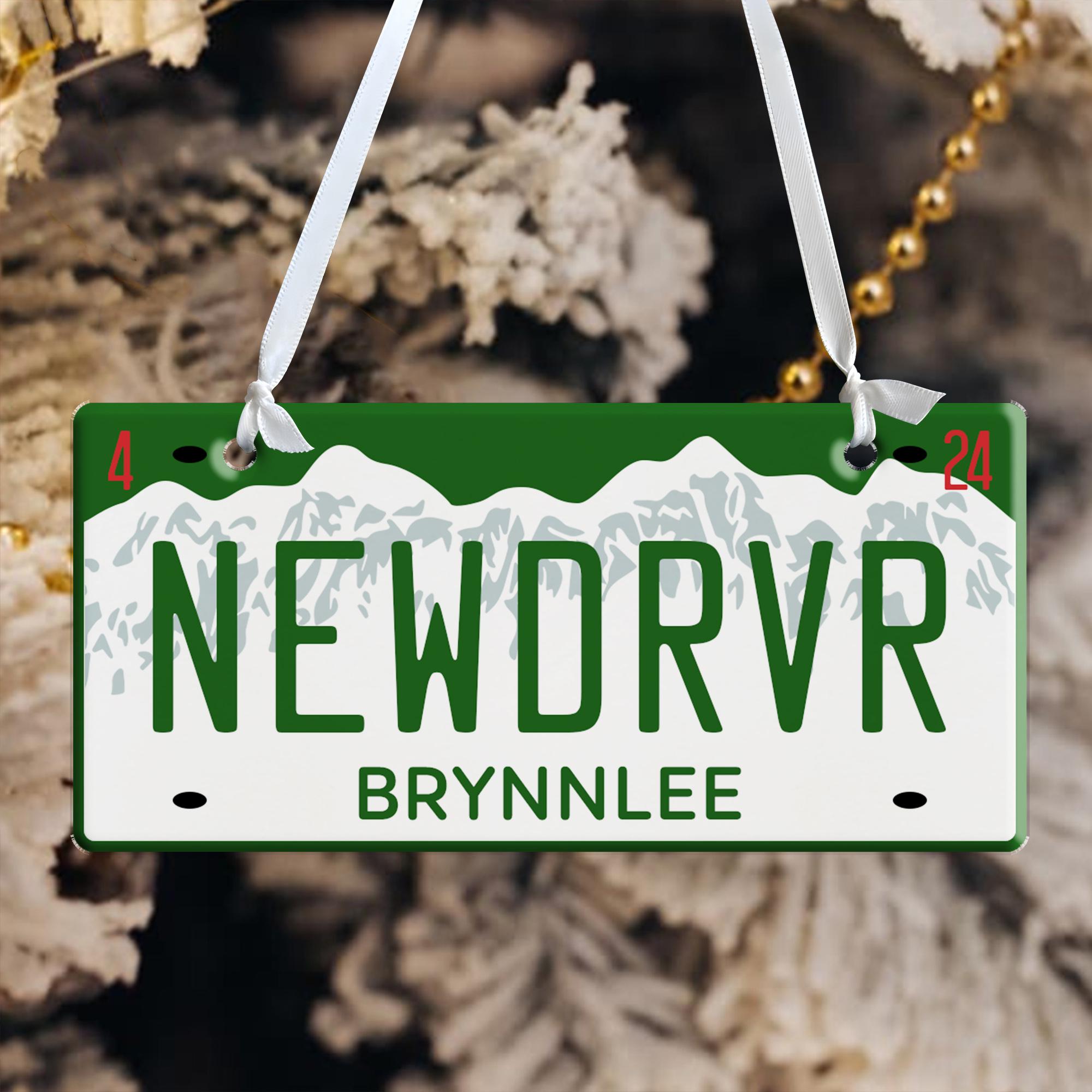 Personalized New Driver Ornament 2024