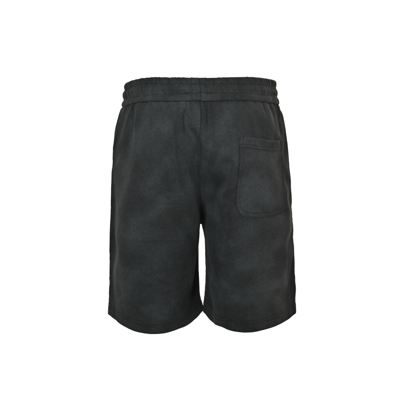 Balenciaga Washed Logo Lettering Shorts
