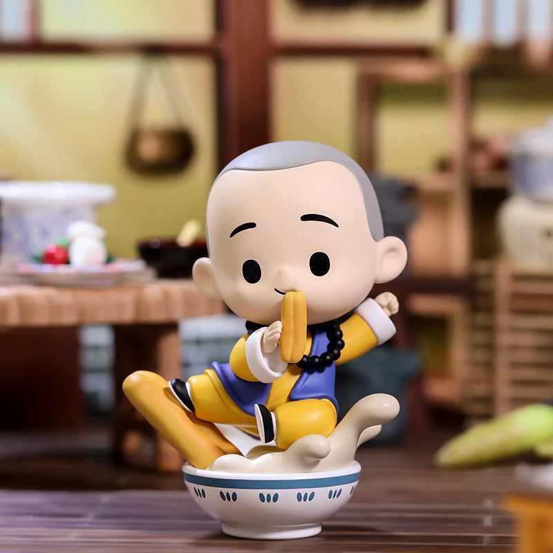 POP MART The Little Monk Yichan Chinese Delicacy Series [1 Blind Box]