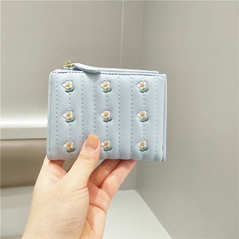 Fashion PU Leather Small Wallet For Girls