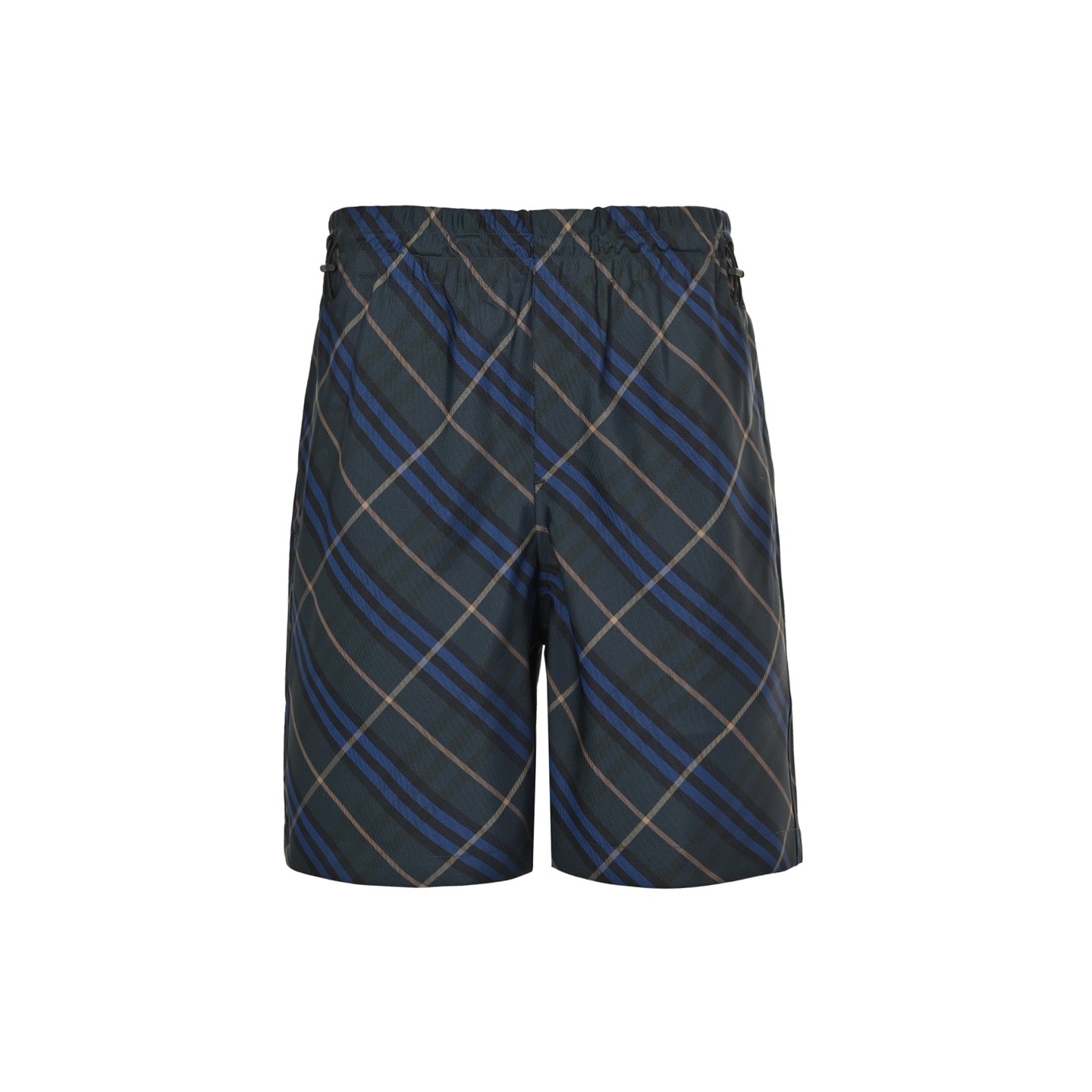 Burberry 25ss men's twill check shorts