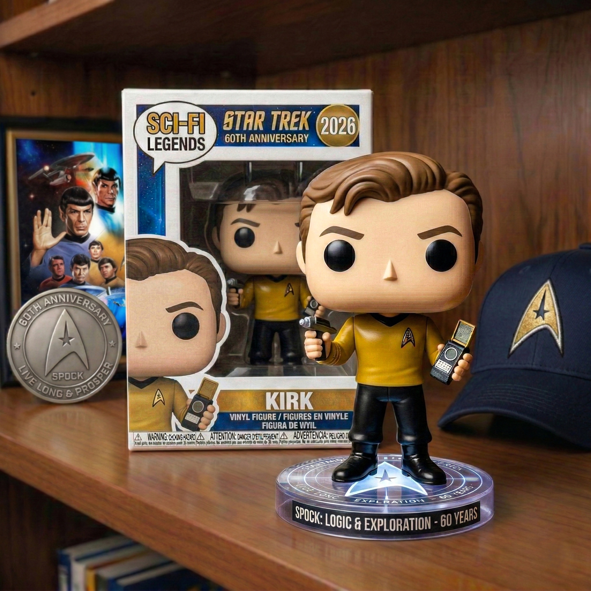 Star Trek 60th Anniversary Pop! Figure