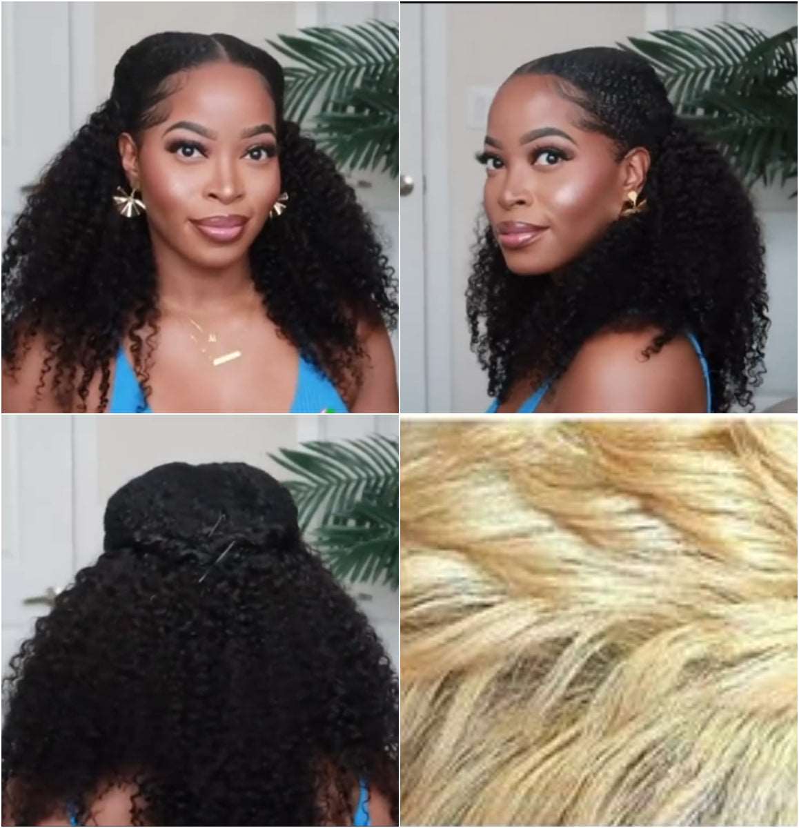 Luna 221 Afro Extra Long Curly Synthetic Hair Wig