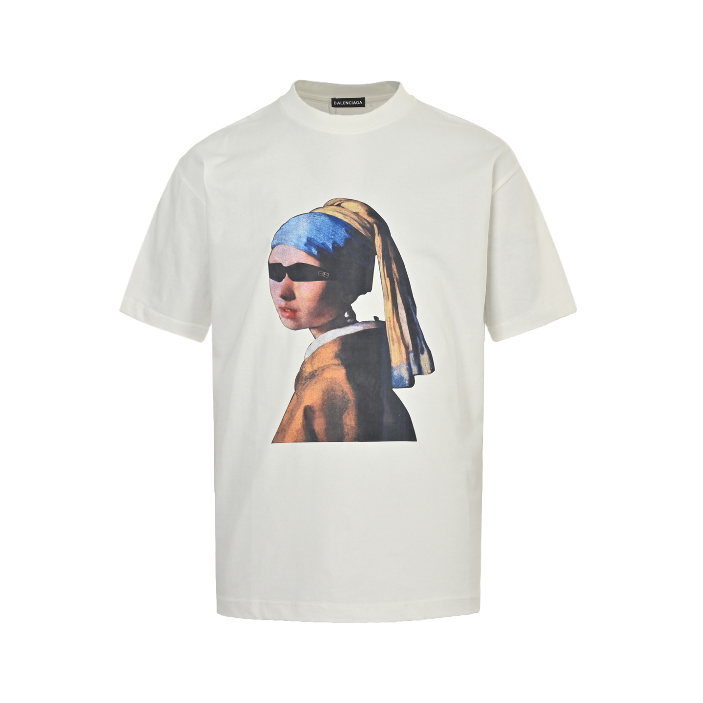 Balenciaga 25ss portrait album print short sleeve