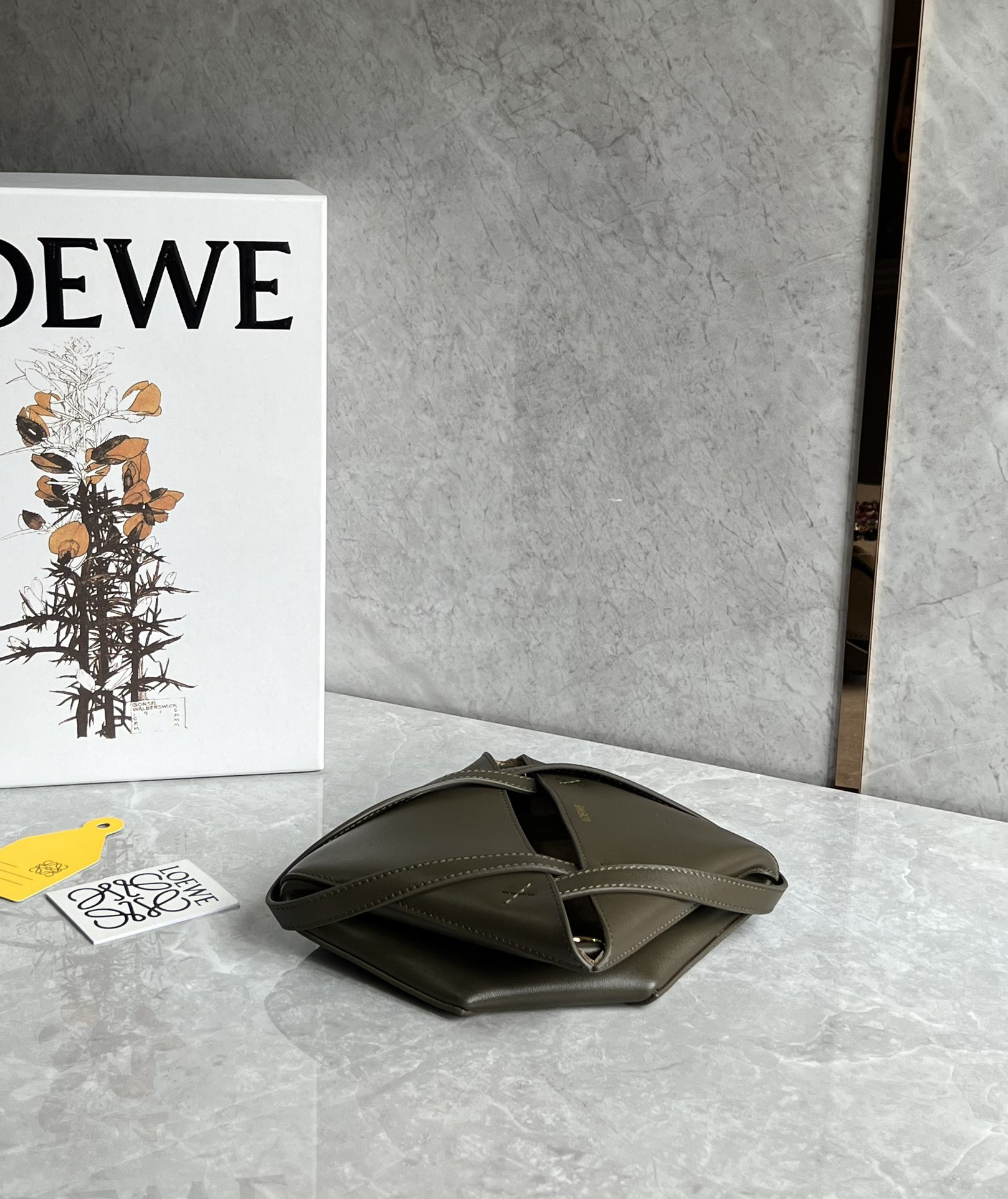 Loewe zzle fold series foldable tote bag 0693