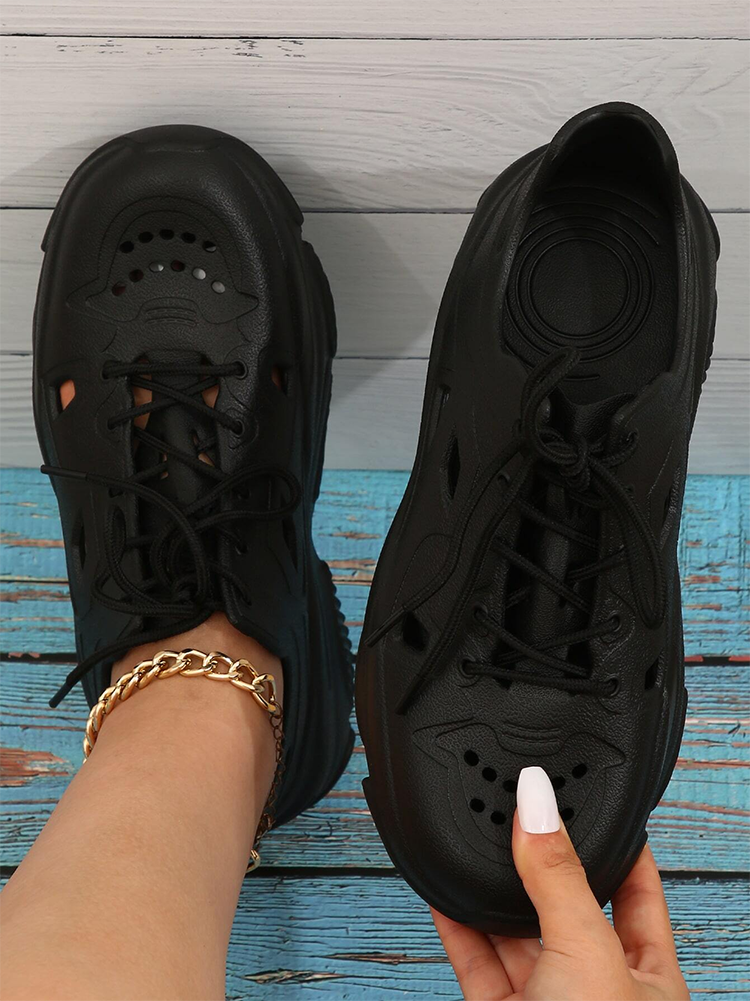 Soft EVA Lace-up Sneakers