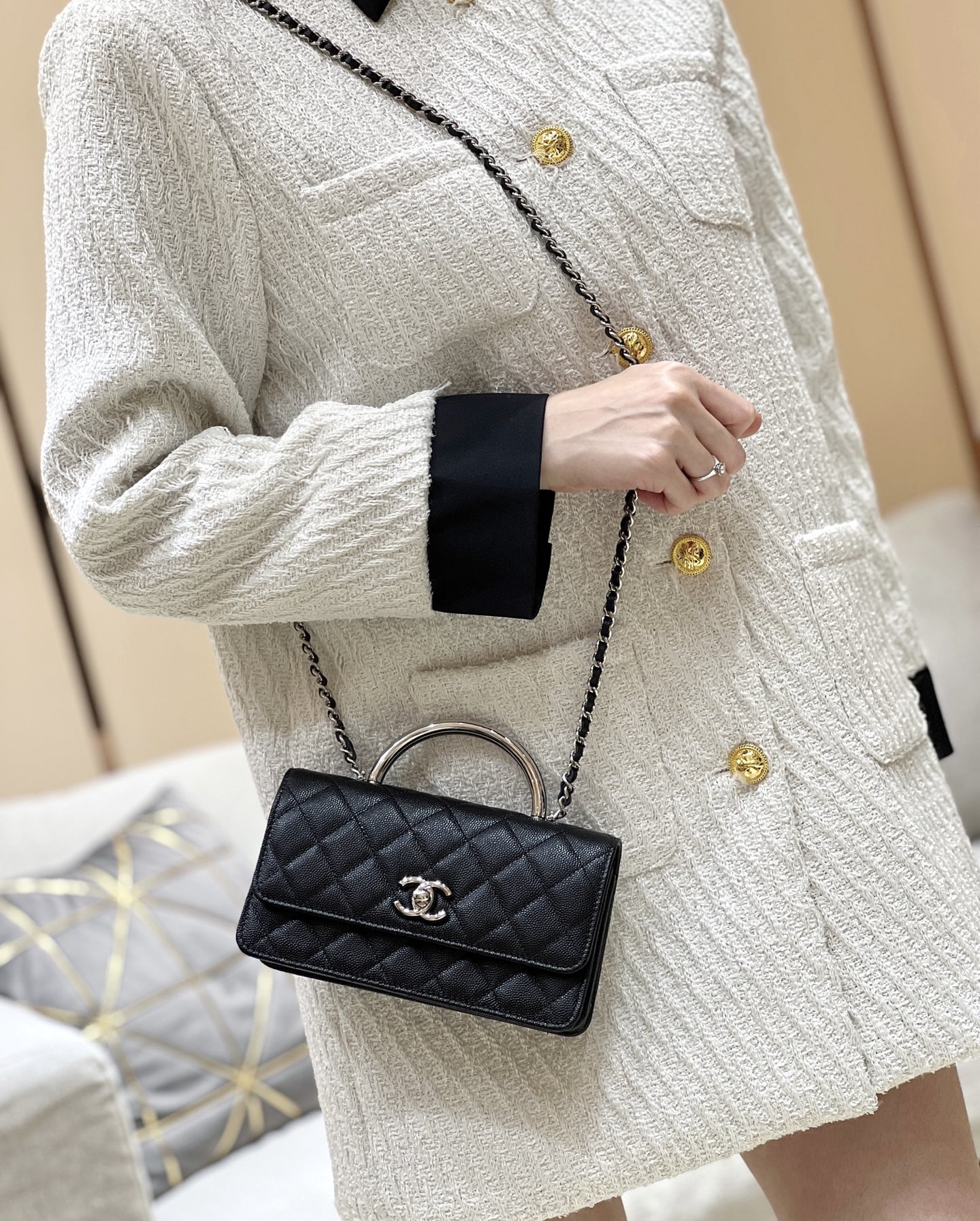 Chanel 25P Spring/Summer Preview Series Limited Edition Organ Bag AP4498