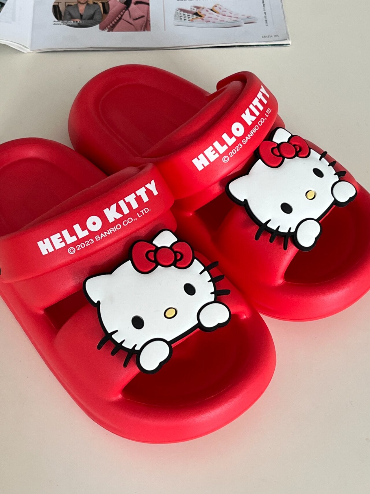 Sanrio Sandals Double Strap Waterproof EVA Slides