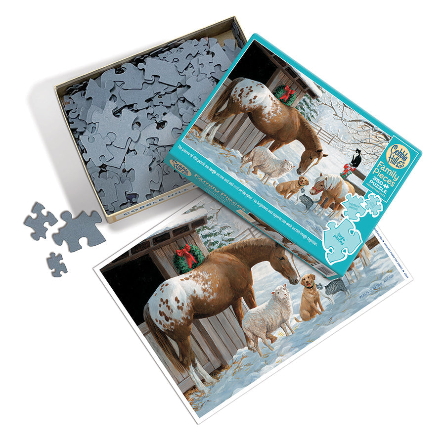 Winter Barnyard (Family) | Family Pieces 350