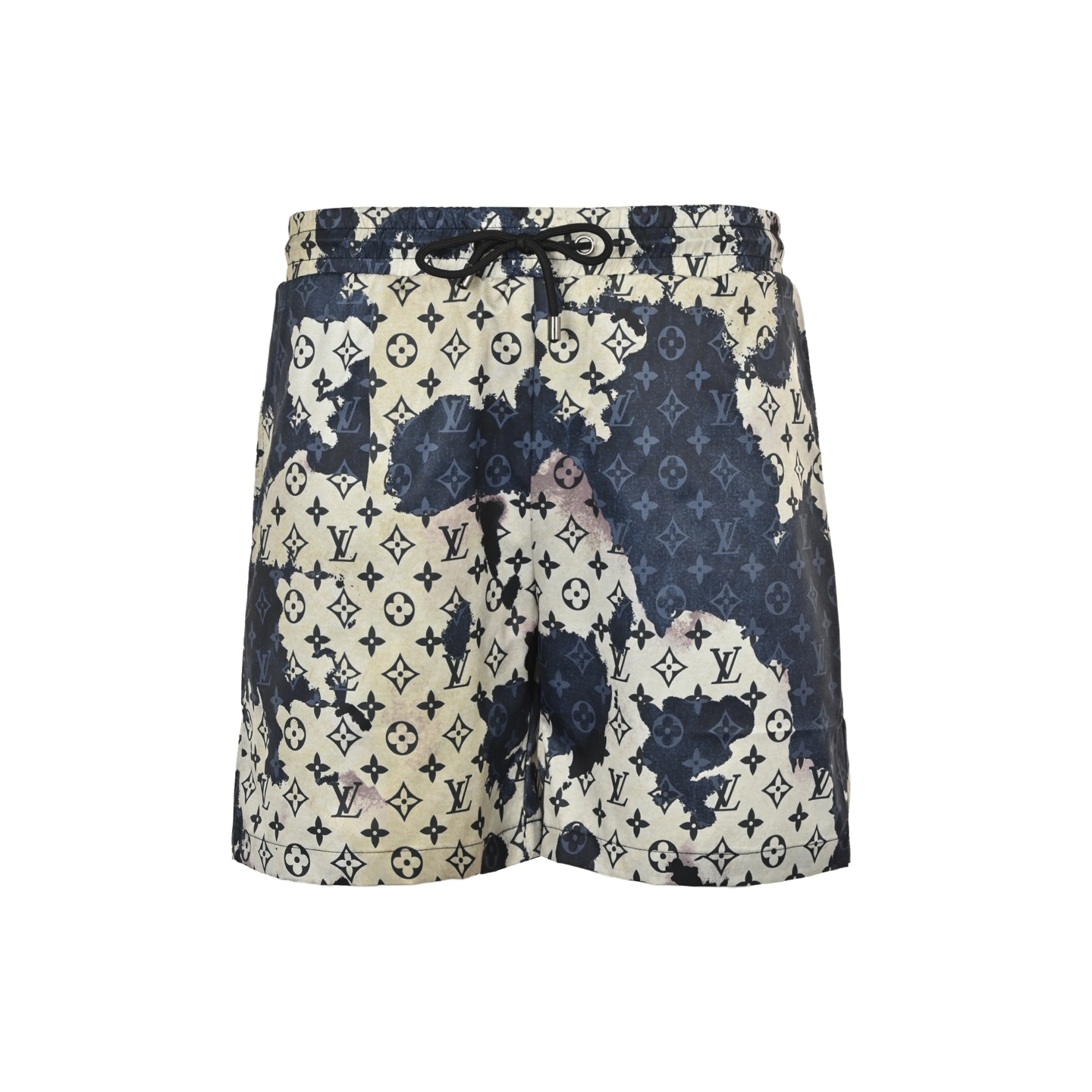 Louis Vuitton Monogram Full Printed Fire Cloud Shorts
