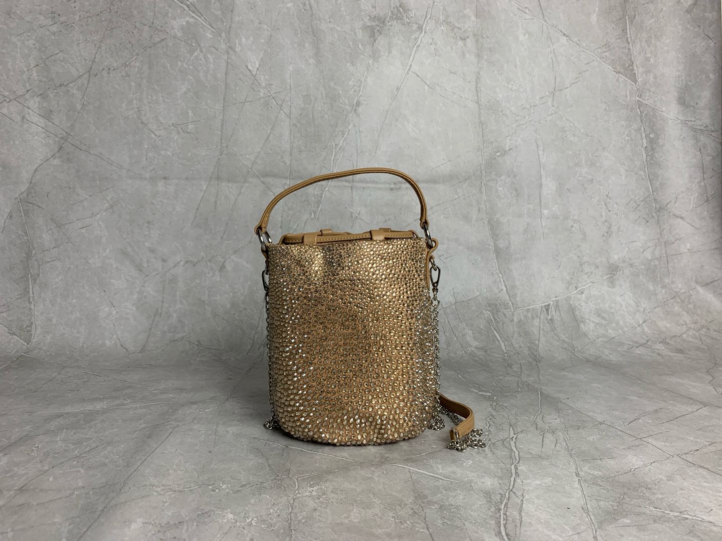 Miu Miu Diamond Bucket Bag 5BE090