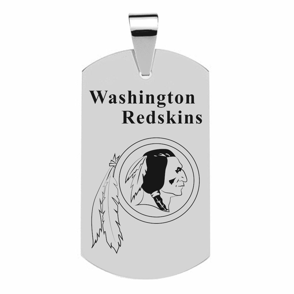 WASHINGTON  TITANIUM STEEL DOG TAG