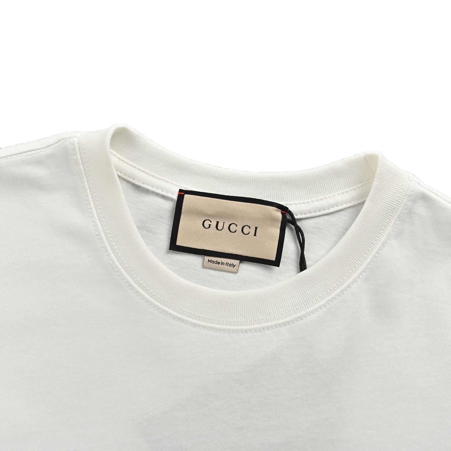 Gucci Double G interlocking belt letter print short sleeve