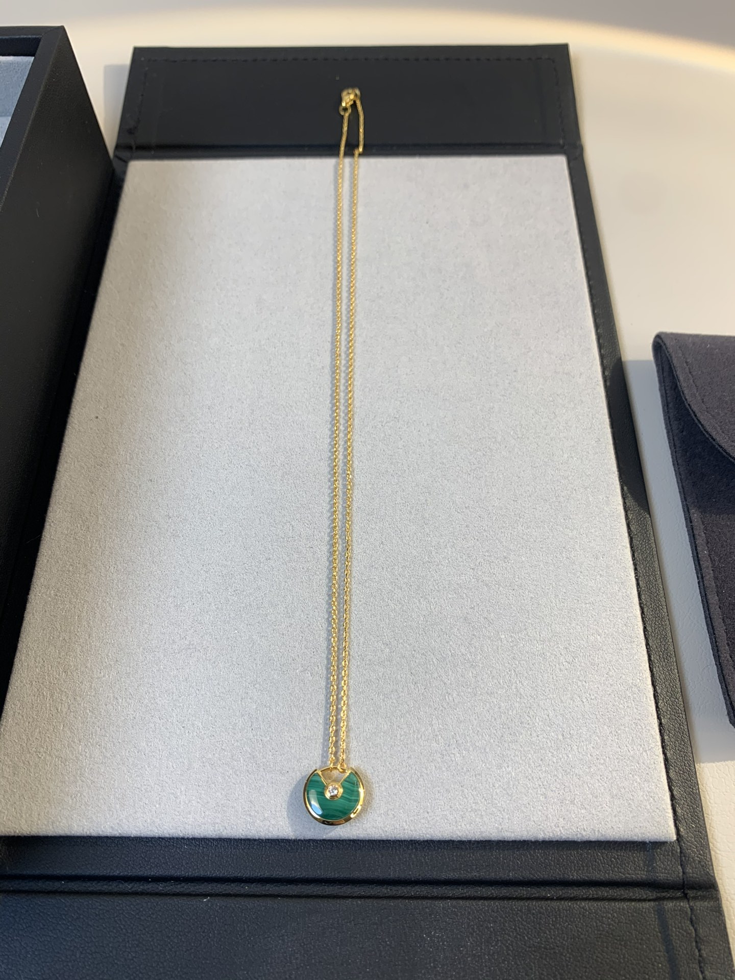 Cartier Malachite Necklace