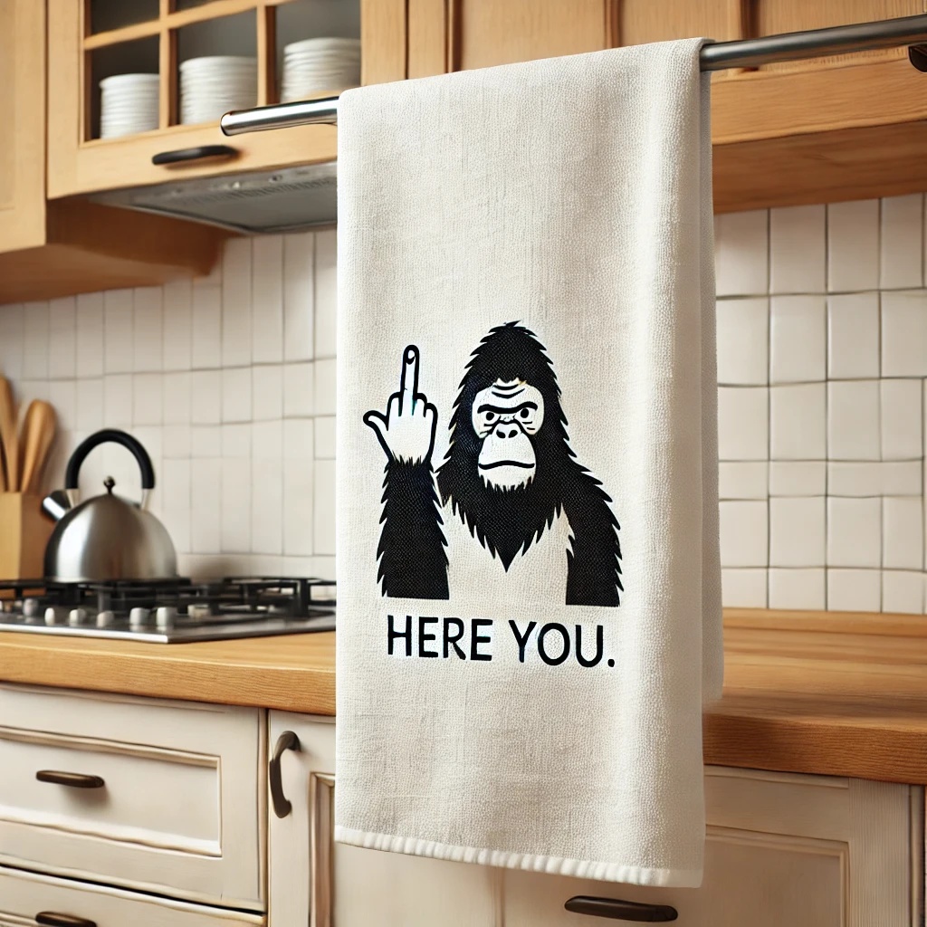 Bigfoot Towel