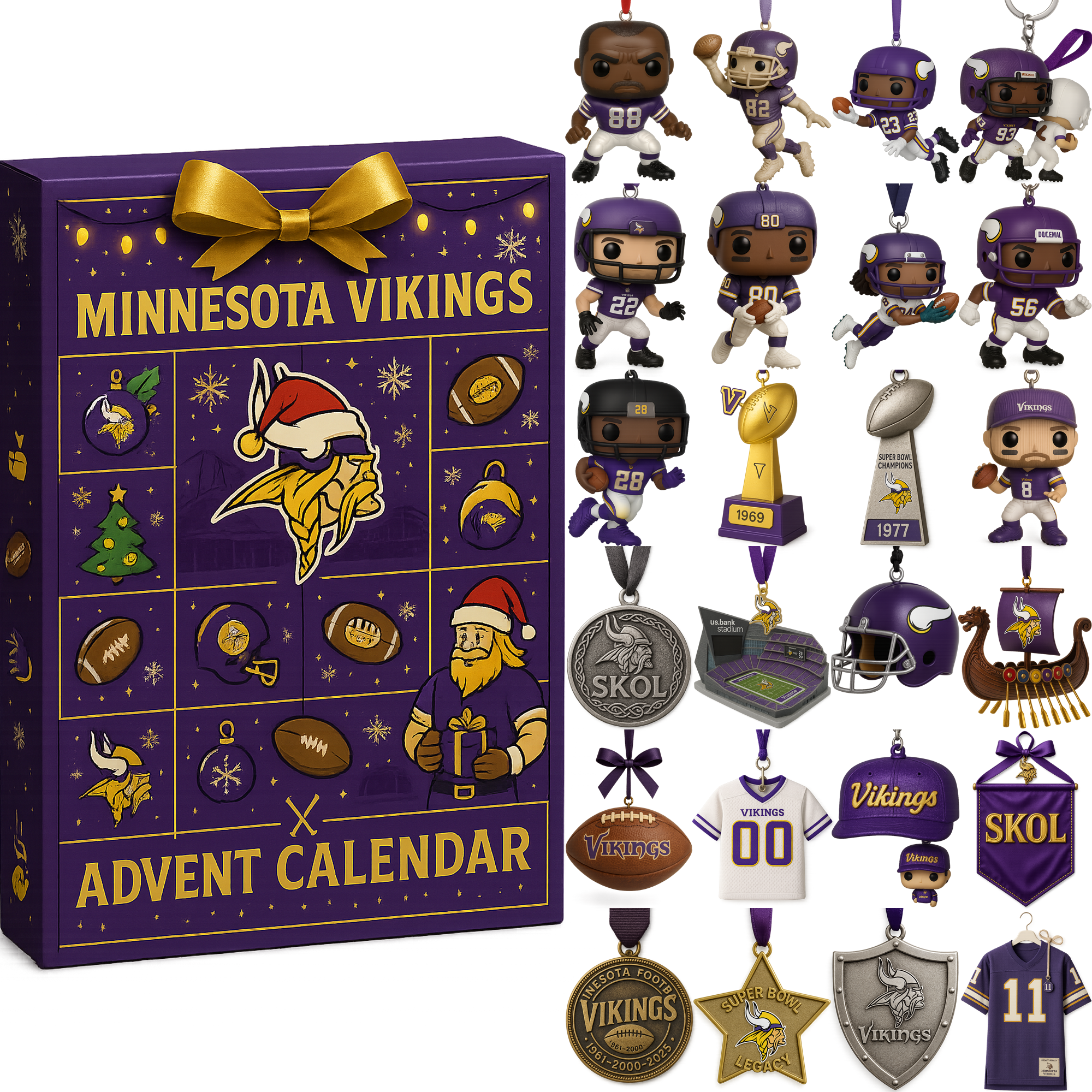 Minnesota Vikings 2025 Advent Calendar