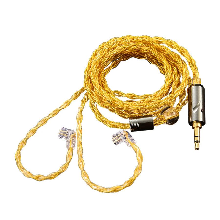 QKZ T1 Silver-Plated 8-Strand Upgrade Cable for KZ