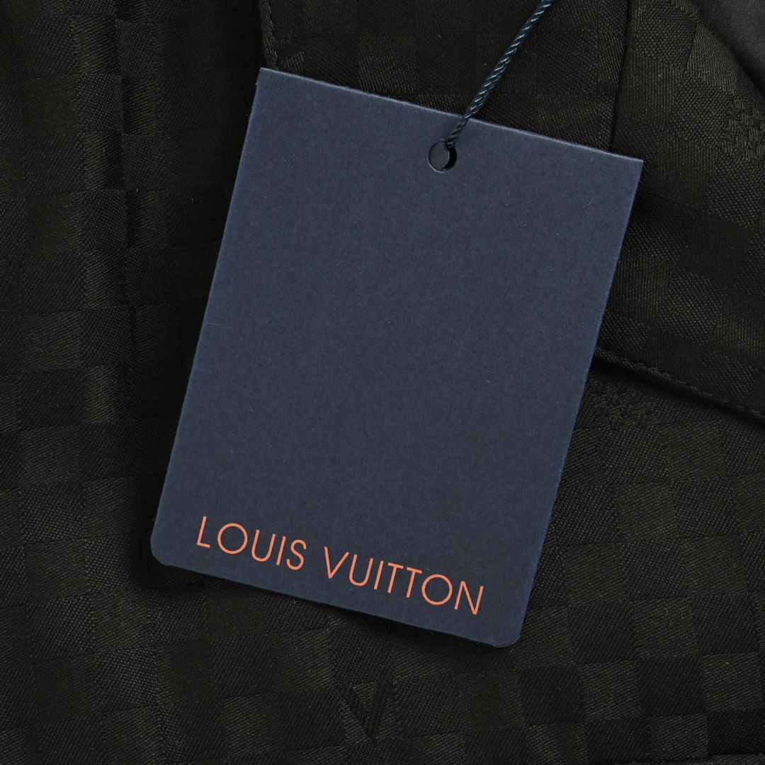 Louis Vuitton 24Fw Copa América Checkerboard Shirt Jacket