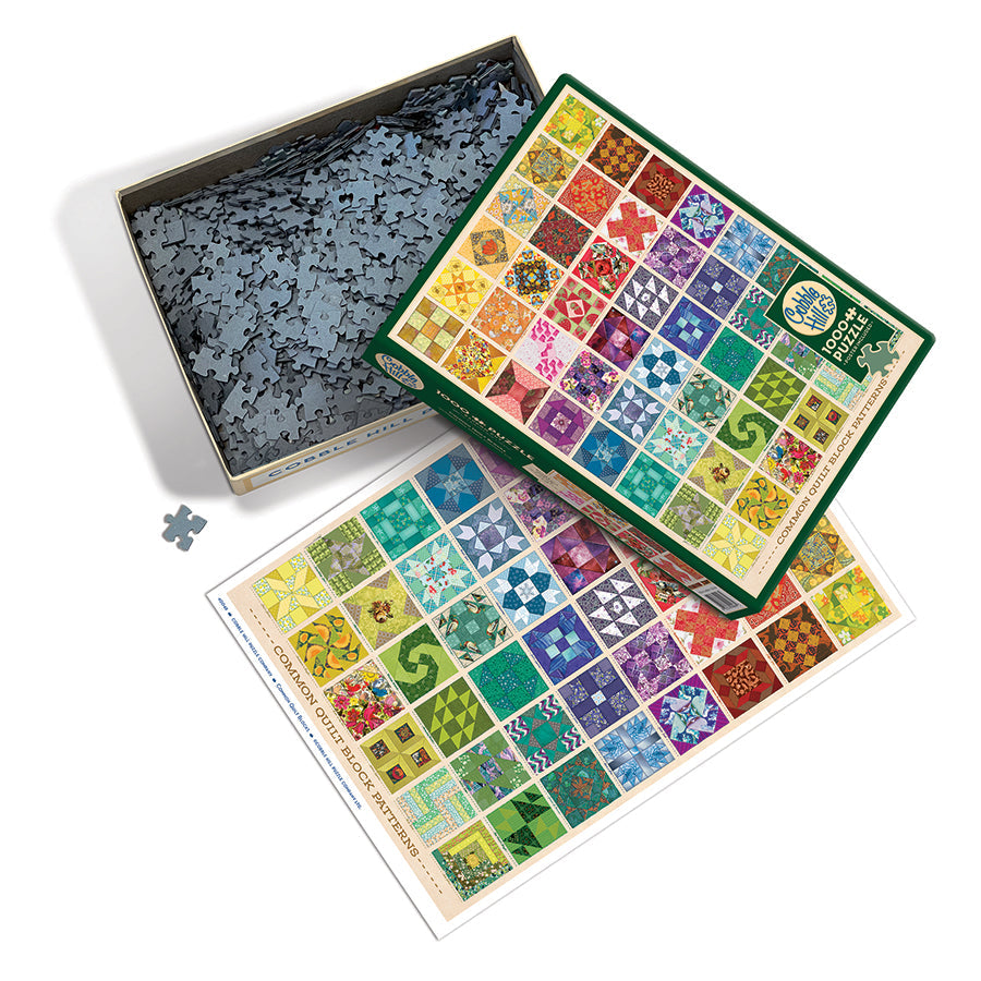 Common Quilt Blocks | 1000 Piece