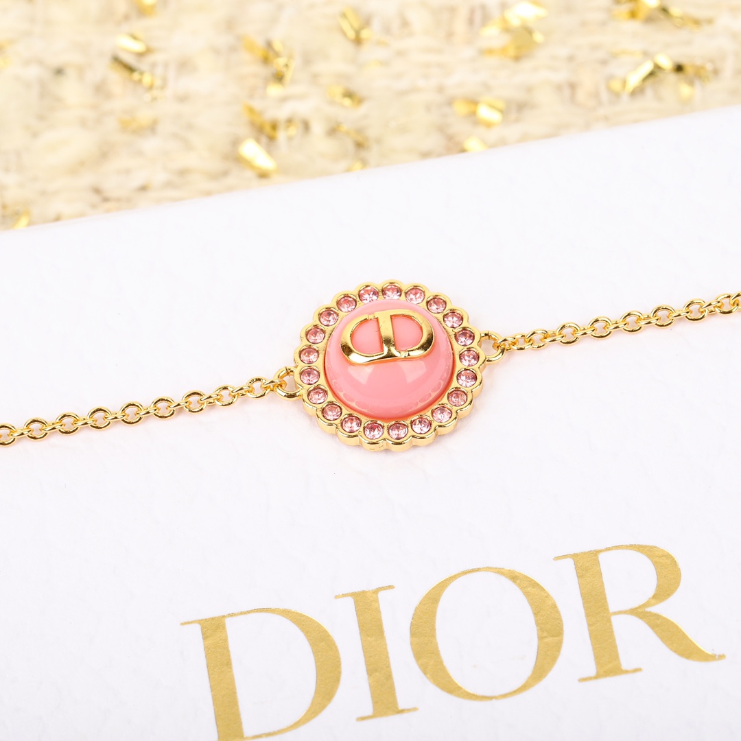 Dior CD pink bracelet
