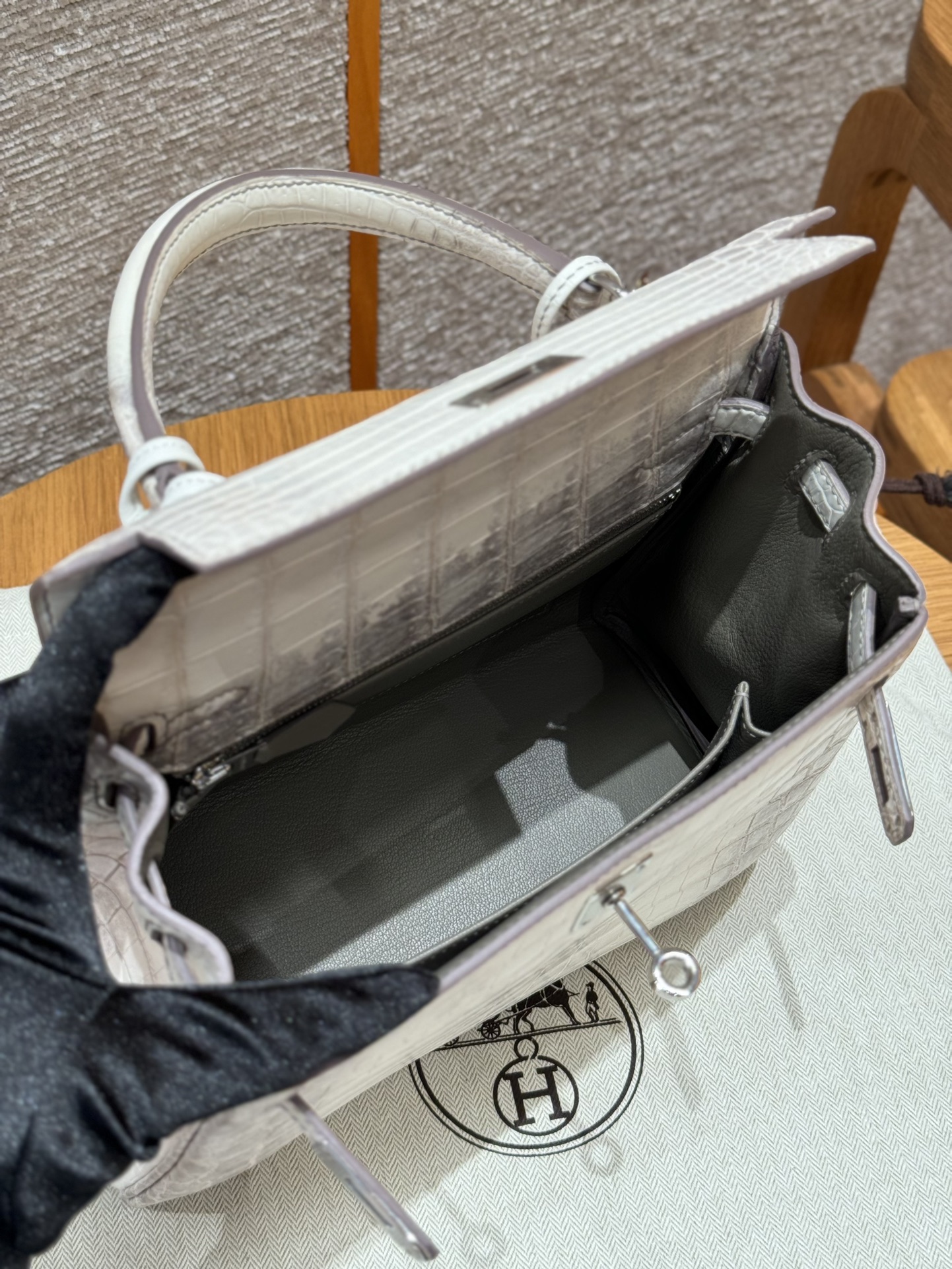 Hermès Kelly Himalaya Handbag (Handmade to Order)
