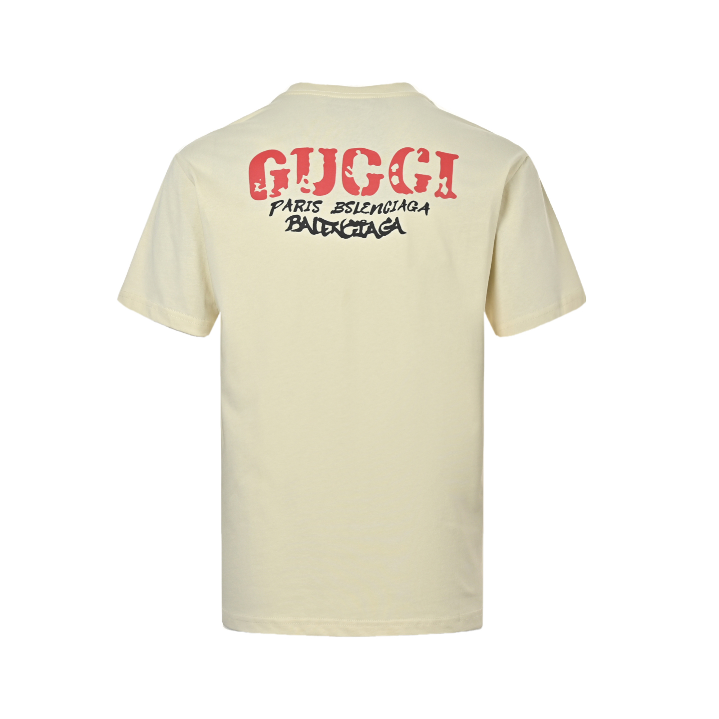 Gucci 25ss mottled letter print short sleeve