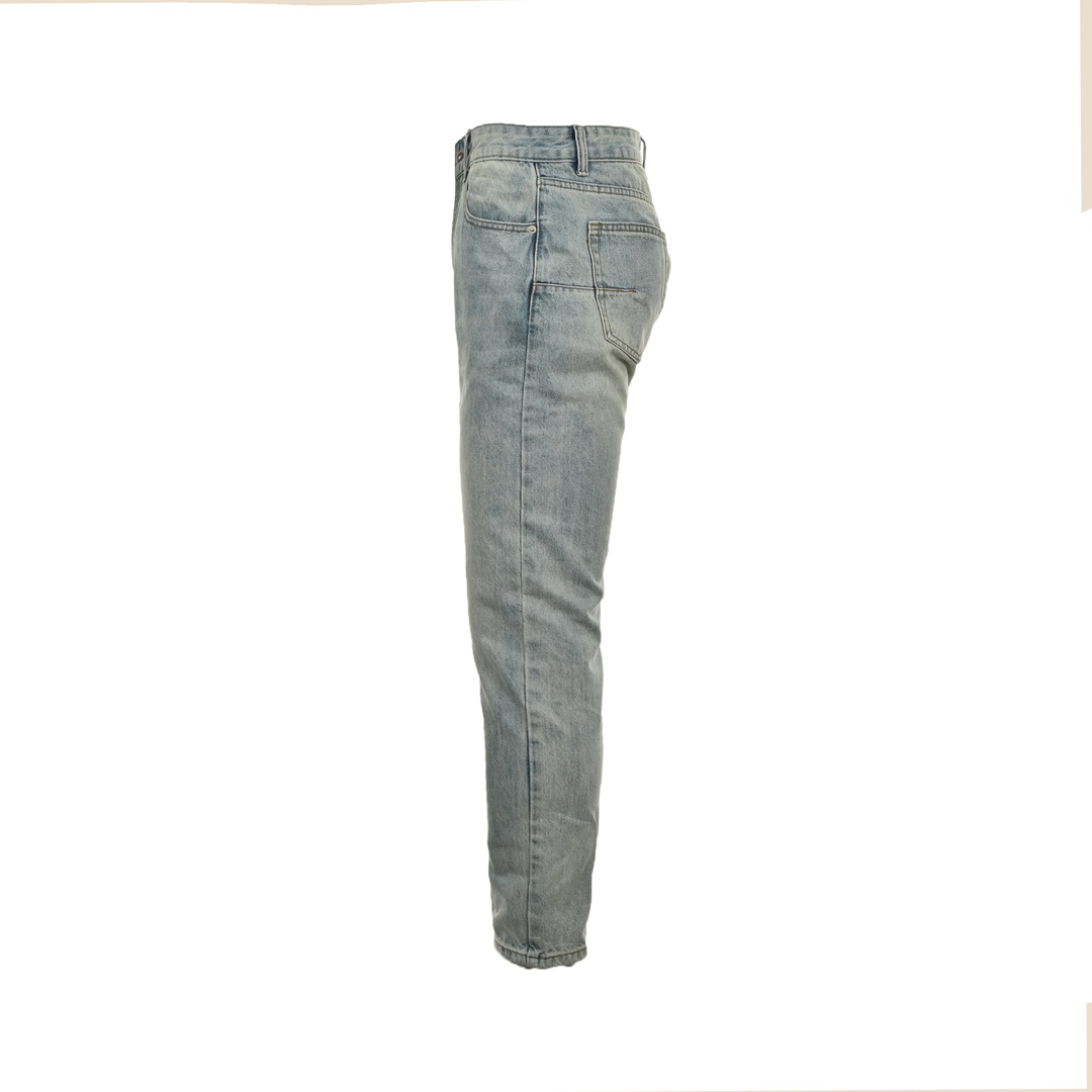 Dior pocket split jeans