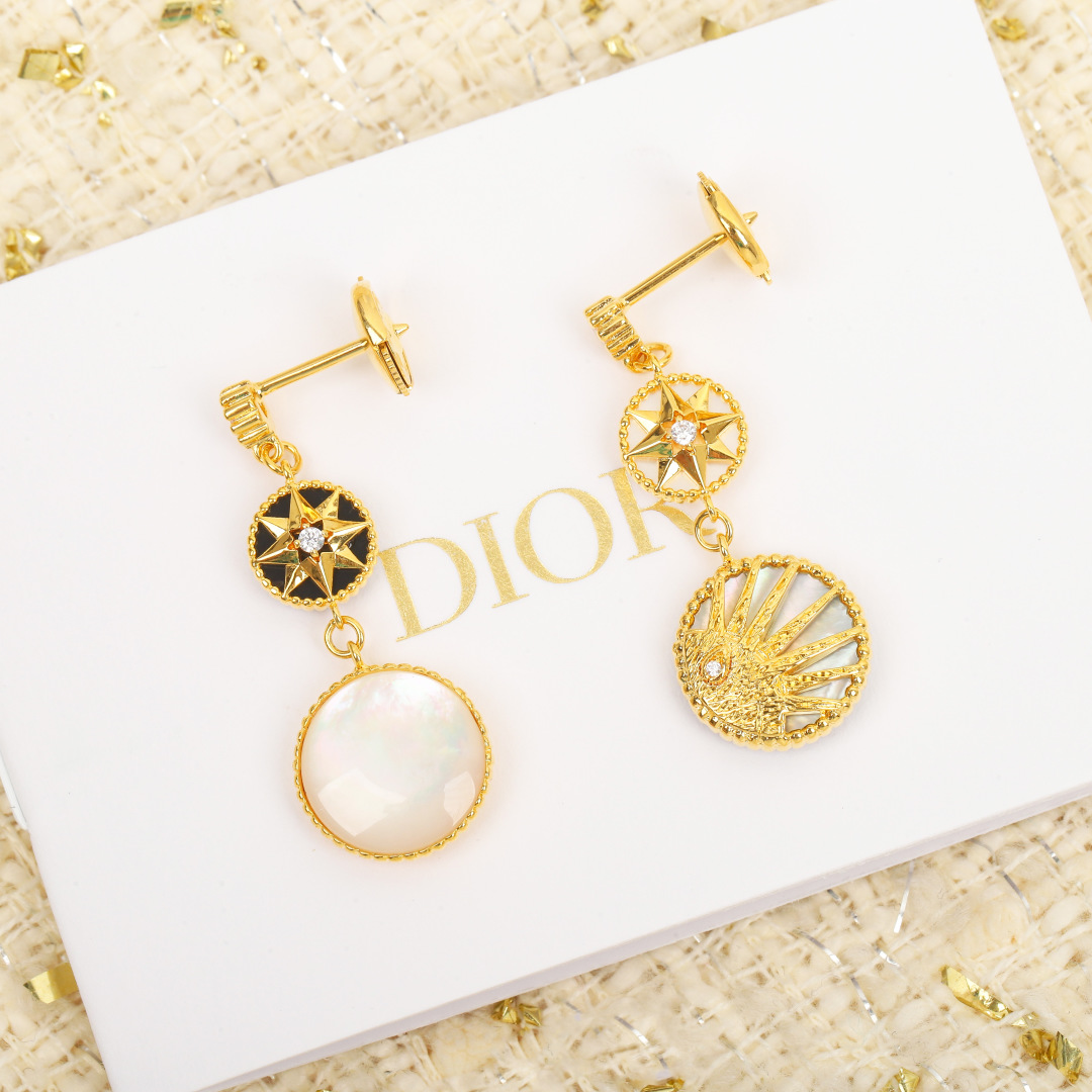 Dior Sun, Moon and Stars Earrings