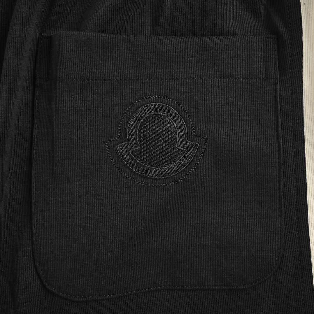 Moncler 24Fw side webbing logo trousers