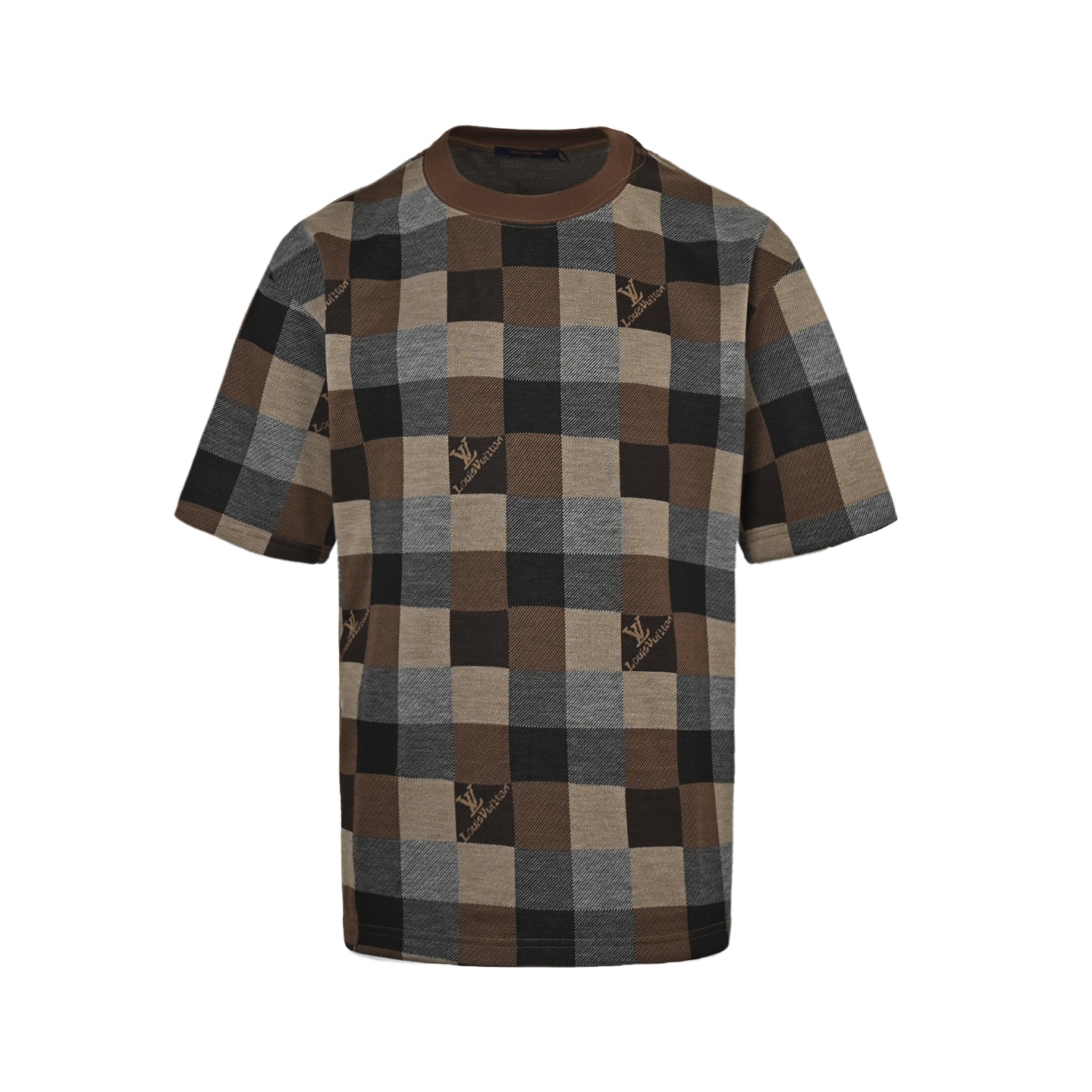 Louis Vuitton 25ss checkerboard short sleeve