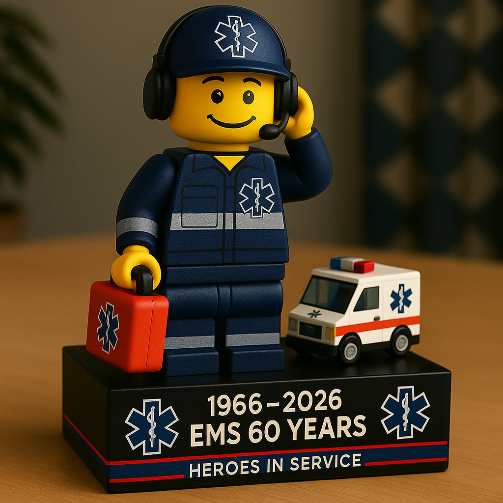 EMS 60th Anniversary Commemorative Figure – “Heroes in Service”